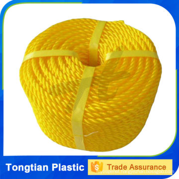 3 strand twist pe polyethylene rope raw material pe twine